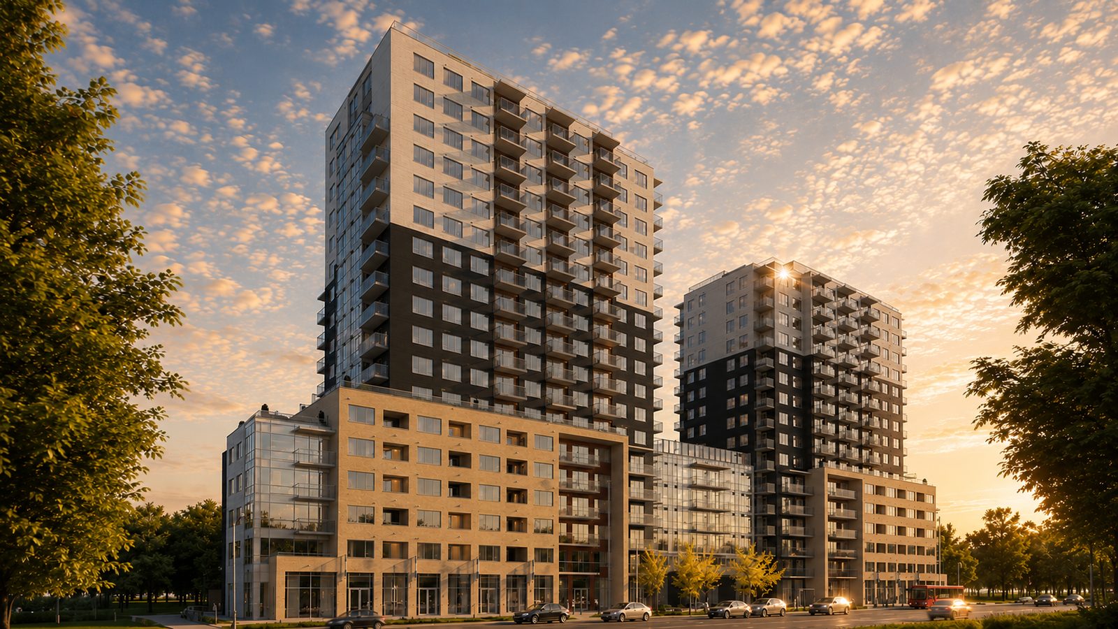 Carlton West building exterior