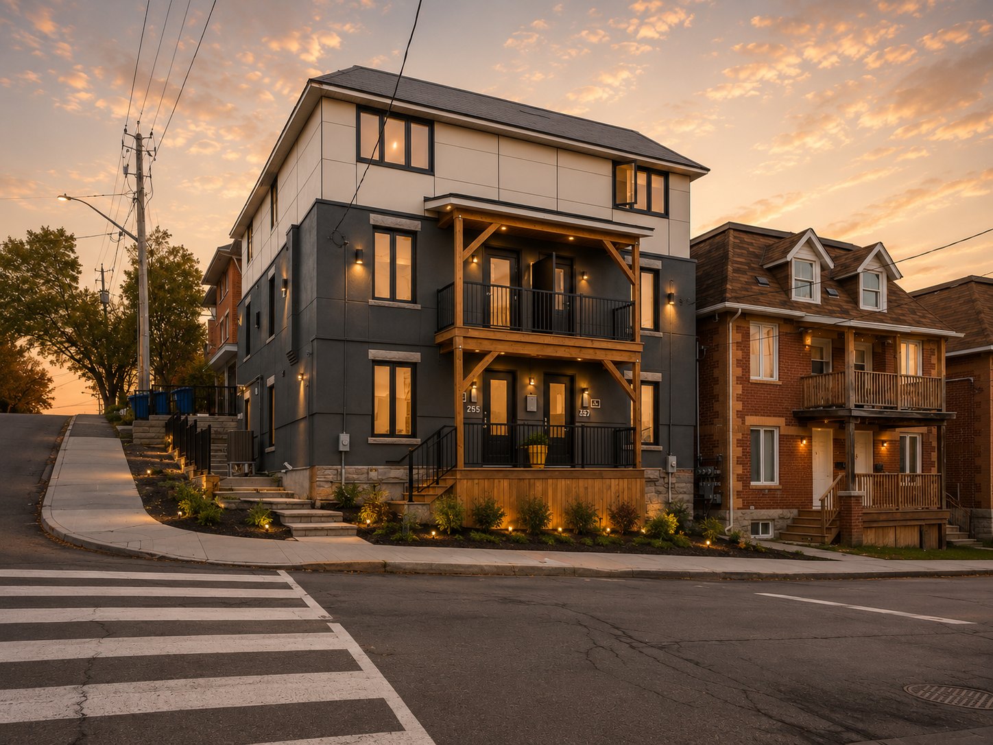 255 Somerset Street East building exterior, Sandy Hill Ottawa